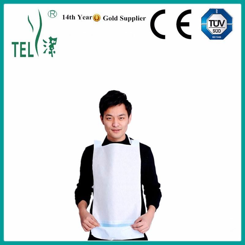 3 Layer Waterproof Color Disposable Dental Bib Personalized Adult Bib