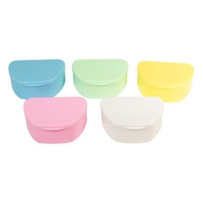 Colorful Trapezoidal Shape Denture Box/Denture Boxes in Bulk