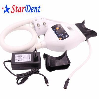 3 Color Blue / Red / Purple Light Dental Teeth Whitening Machine Connect Dental Unit