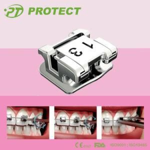 Low Profile Self Ligating Orthodontic Brackets