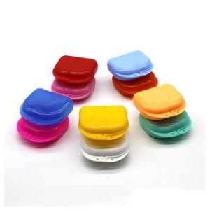 Orthodontic Plastic Rapizoid Denture Tooth Dental Retainer Box