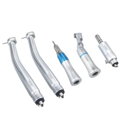 External Low Speed Contra Angle Handpiece High Speed Turbine Dental Medical Instrument Handpiece Set