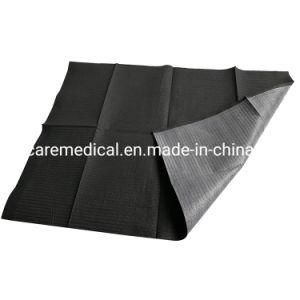 3ply Black Tissue Tattoo Cloth Waterproof Table Cover 13&quot;X18&quot;