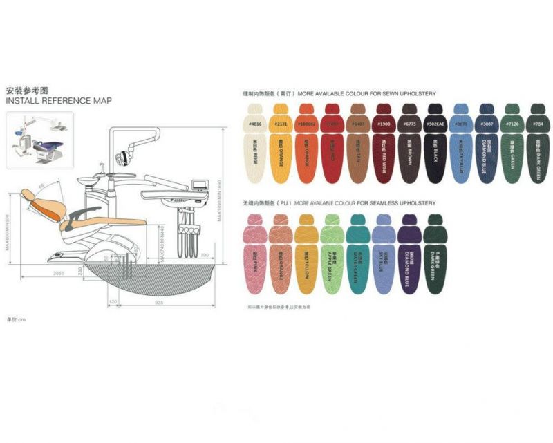 Dental Equipment Exquisite Design Dental Chair Economic Dental Chair