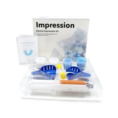 Wholesale Dental Care Putty Impression Material Silicone Mouth Tray Dual Syringe