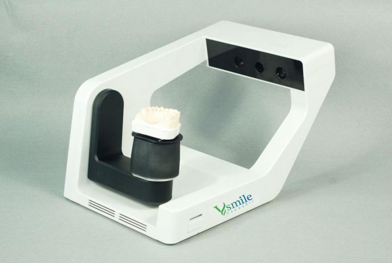 Vsmile Auto 3D Scanner Cadcam Scanner Dental Lab Table Top Portable Faulse Teeth Scanner for CAD Dental Milling Machine
