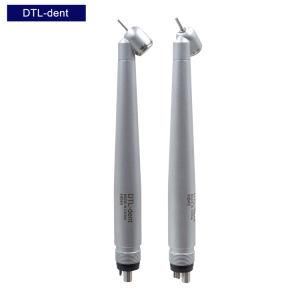 Push Button 45 Degree Dental High Speed Handpiece 4 Holes