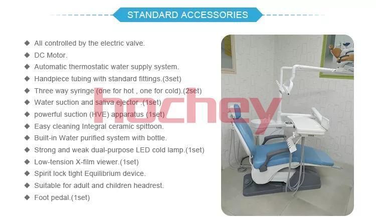 Hochey Medical Hot Sale Cheaper Full Set Dental Chair Unit