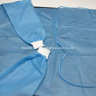PP/SMS Disposable Non-Woven Isolation Gowns