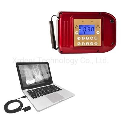 Red Color Dental X Ray Camera Equipment for Clinic