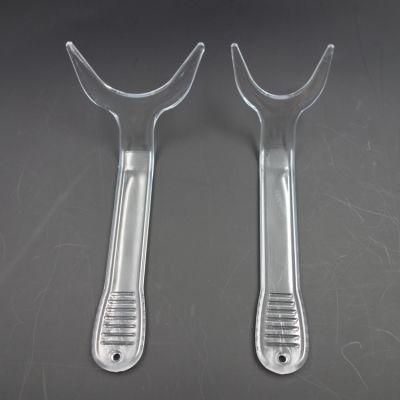 Dental Orthodontic Tool Surgical Retractor Double Head T-Shape Black Mouth Opener Dental Intraoral Cheek Lip Retractor