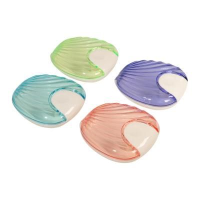 Plastic Portable Press-to-Open Dental Retainer Storage Case Box Retainer Container for Travel