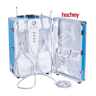 Hochey Medical Equipment Foldable Mobile Portable Treatment Dentist Clinic Dental Unit