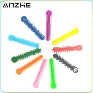 Colorful Dental Orthodontic Elastic Ligature Tie