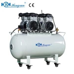 Hongrun Oilless Oil Free Portable Pistion Air Compressor for Teach Simulation