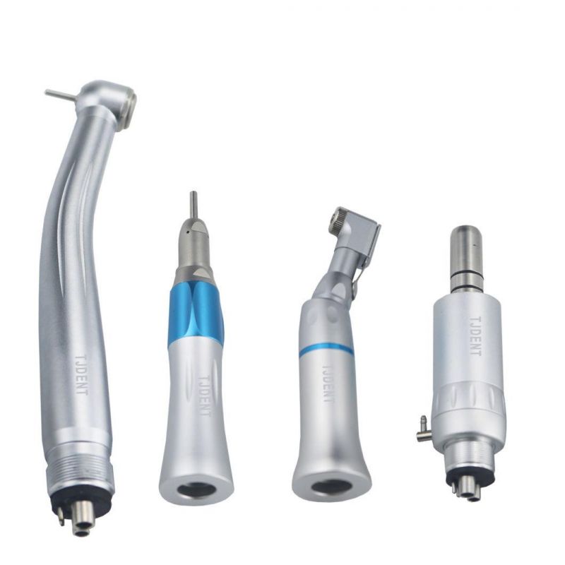 1 PCS High Speed Handpiece, 1 Contra Angle, Straight Handpiece and Air Motor Dental Handpiece