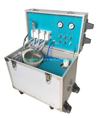 Medical Supplies Portable Dental Unit with Turbine