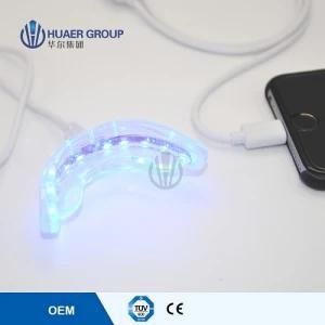 16PCS Blue Light Dental LED Curing Light, Mini LED Teeth Whitening Light