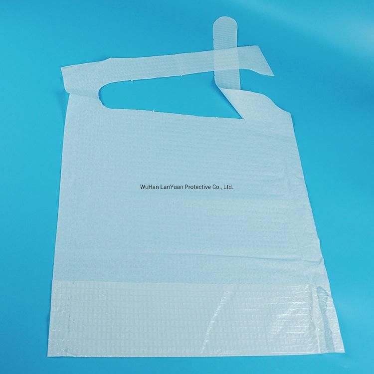 Dental Bib 36X66cm Adult Apron with 10cm Pocket