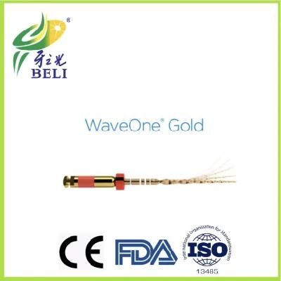 Mc-F012--6-G Wave One Niti Dental Files / Detal Instruments Super Gold Niti Dental Endodontic Files