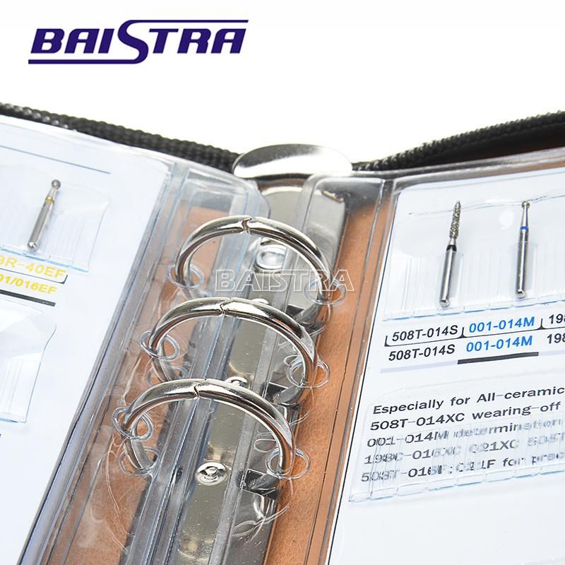 Dental Diamond Burs Demonstation Book for High Speed Handpiece