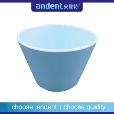 Blue Dental Rubber Autoclavable Mixing Bowl