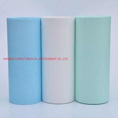 Disposable Dental Bib in Roll Dental Bib Roll PE Film+Paper Roll