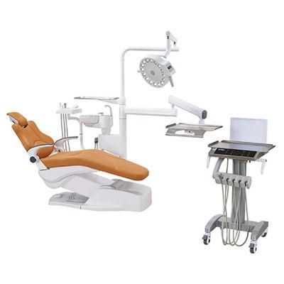 Implant Type Dental Instrument Cart Dental Chair Unit with Moving &amp; Lifting Type