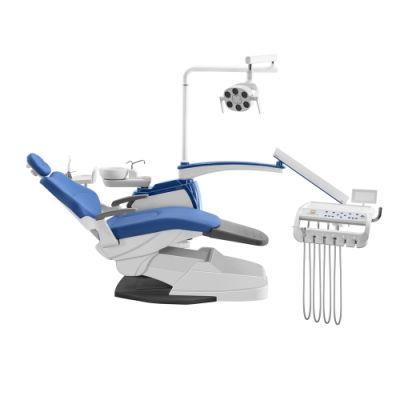 Double Armrest Dental Unit Made in China with Stool