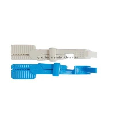 Dental X Ray Film Holder Snap Clips blue Plastic Autoclavable for Oral Camera Machine