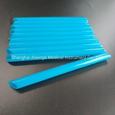 Blue Suction Dental Disposable Evacuator of Dental Products Dental Supplying