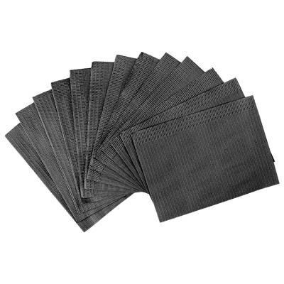 Tattoo Medical Supplies Black Paper Disposable Sheets Dental Disposable Bibs