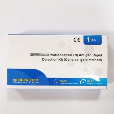 Hot Selling Sarscov2 Antigen Rapid Test Kit for Home and Clinic Use