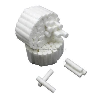 Made of Soft and Pliable 100% High-Purity Absorbent Cotton Fibers Dental Cotton Rolls Near Me Medical Cotton Roll Manufacturers