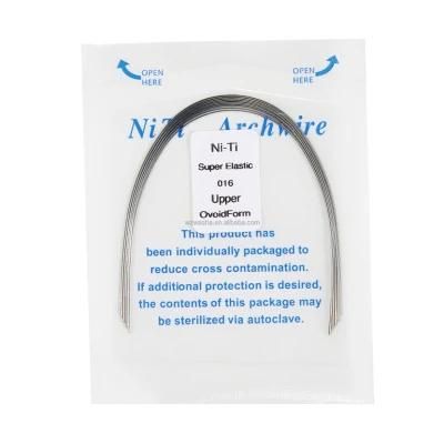 Hot Sale Orthodontic Archwire Ovoid Archwire Square Archwire