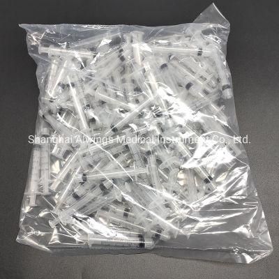 Medical Disposable Syringe Luer-Lock for Dental Irrigation Purpose