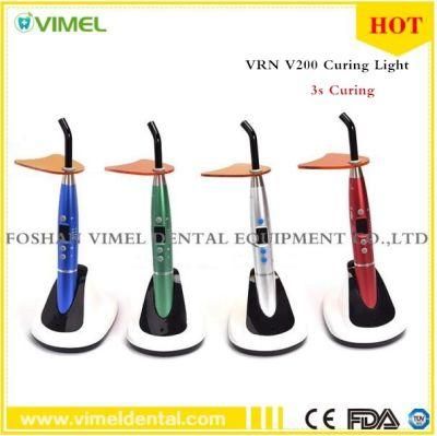 Vrn Dental Wireless LED Curing Light Metal Handpiece V200