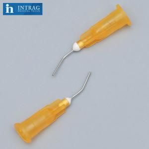 Disposable Sterile Medical Dental Pre-Bent Flow Tip 20g
