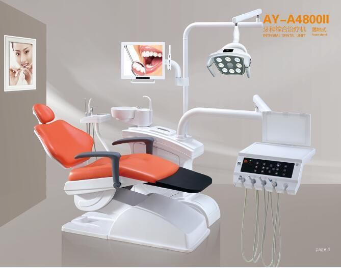 Luxury Computer Controlled Dental Chair (AY-A4800 III Floor stand)