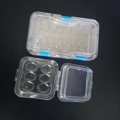 Clear Plastic Tooth Watch Storage Dental Membrane Box