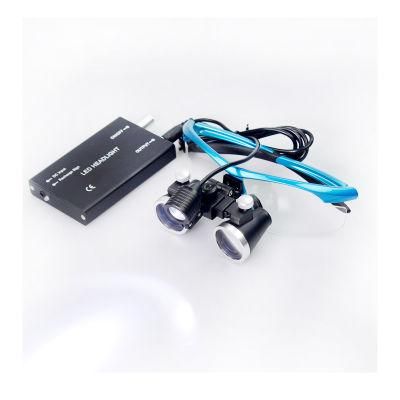 Dental Wireless LED Headlight with Blue Film Layer for Surgical Loupes