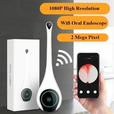 2MP Compact Design Android/Ios Portable 1080P WiFi Oral Camera with 8 LEDs