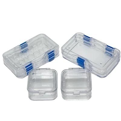 Plastic Dental Crown Box with a Film Dental Membranes Box Clear Veneer Membrane Box