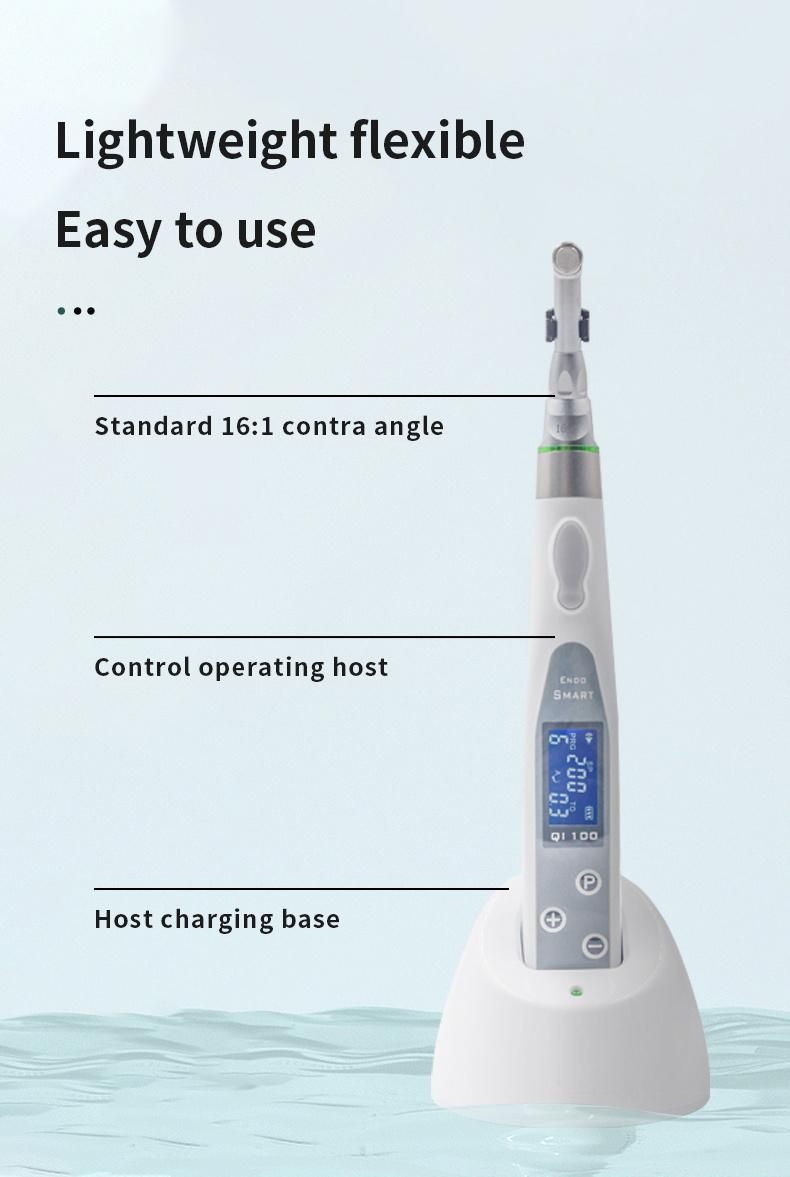 Miniature Head Endo Motor Dental Wireless with Light Endo Activator