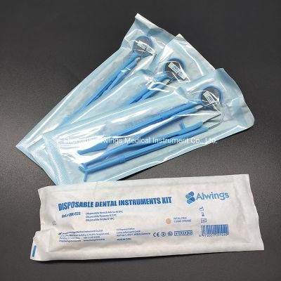 Alwings Medical Disposable Dental Instrument Kits Packed in Sterile Pouch