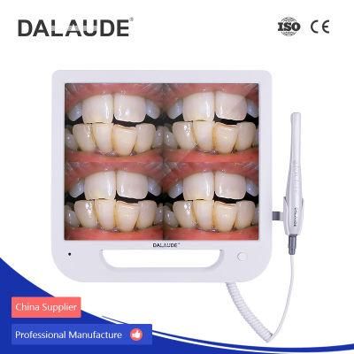 High Definition Digital Dental Intraoral Camera with 17 Inch Multimedia Monitor and WiFi Camera