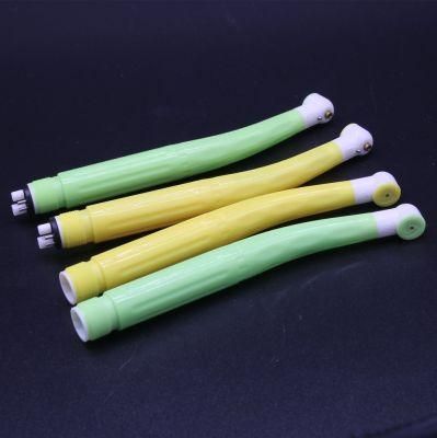 2/4 Hole Plastic Dental Cutting Instrument Disposable Handpiece