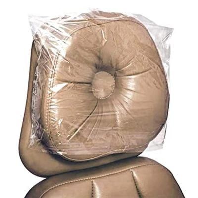 Dental Chair Headrest Cover Disposable Clear Plastic Sleeve Protector for USA Market