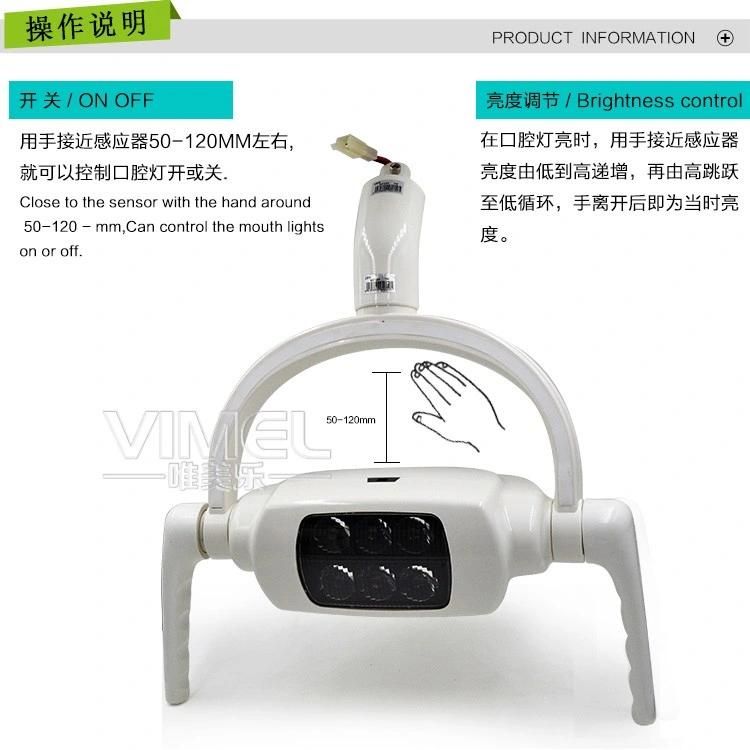 New Ceiling Mounted LED Dental Operation Lamp Light