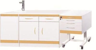 Dental Clinic Supply Dental Cabinet with Mobile Trolley (LUK-05)